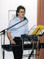 Rainer am Keyboard